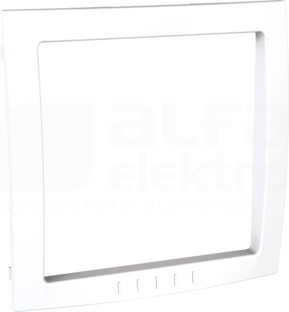 UNICA COLORS bialy Ramka 1-krotna