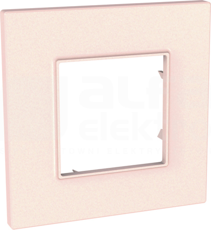 UNICA QUADRO salmon Ramka 1-krotna