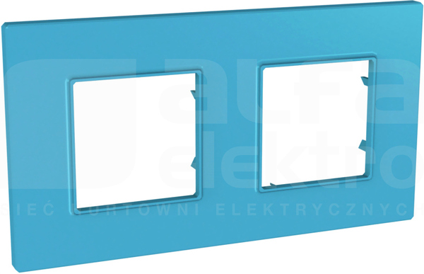 UNICA QUADRO aqua Ramka 2-krotna