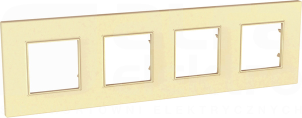 UNICA QUADRO candy Ramka 4-krotna