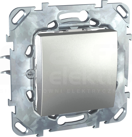 UNICA TOP aluminium Łącznik 1-biegunowy