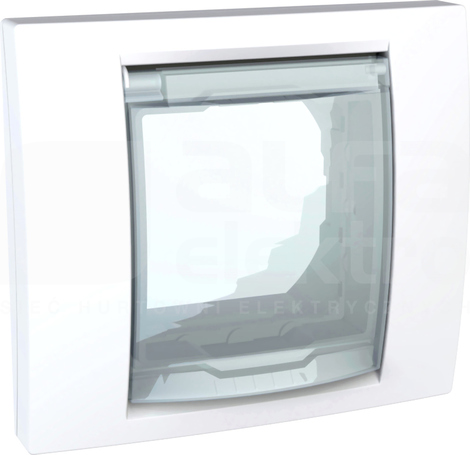 UNICA PLUS IP44 biel polarna Ramka 1-krotna