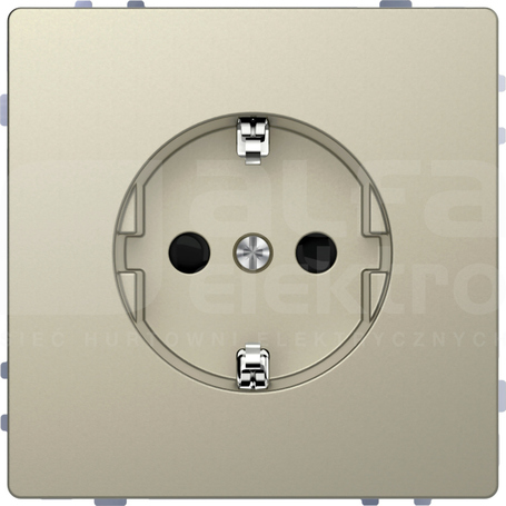 MERTEN D-LIFE SCHUKO 2P+Z piasek sahary Gniazdo sieciowe