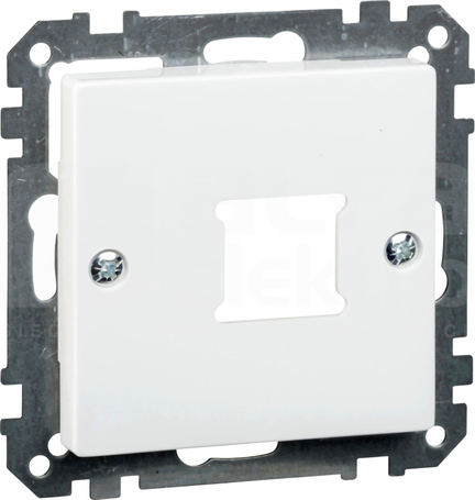 MERTEN SYSTEM M biały active Płytka centralna mechanizmu gniazda RJ11/RJ45