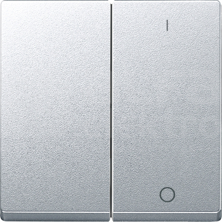 MERTEN M aluminium Klawisz 2+1