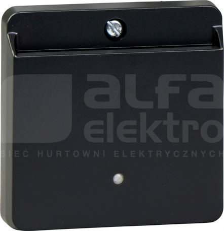 MERTEN M antracyt Płytka centralna łącznika hotel.