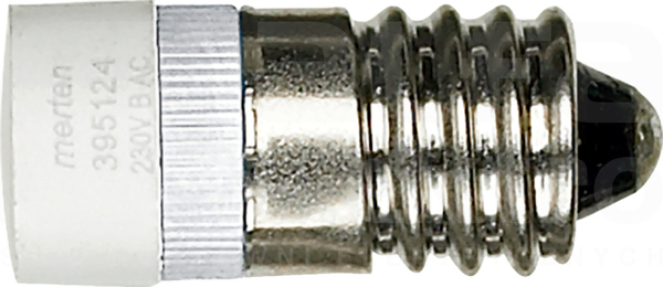 MERTEN E10 230VAC/DC biały Żarówka