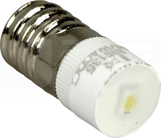 MERTEN E10 24VAC/DC biały Żarówka