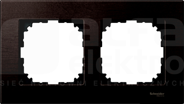 MERTEN M-ELEGANCE wenge Ramka 2-krotna drewno