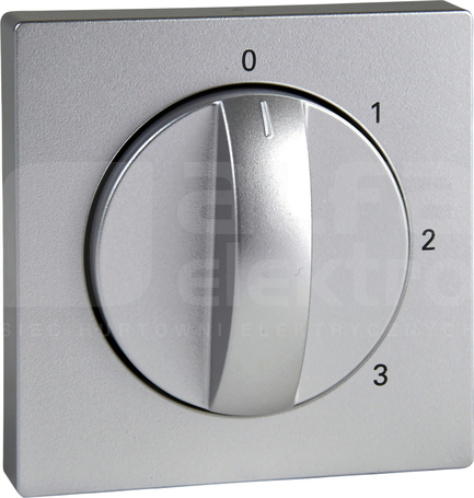 MERTEN M aluminium Płytka centr.mech.łącz.obrot.3P