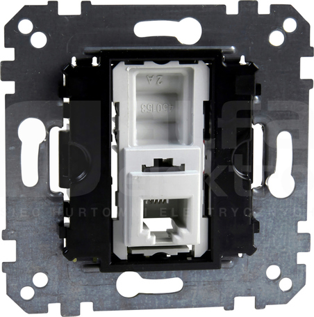 MERTEN M RJ12 4P Mechanizm gniazda telef.