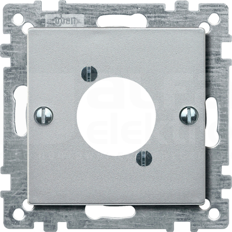 MERTEN SYSTEM M aluminium Płytka centralna złącza audio XLR