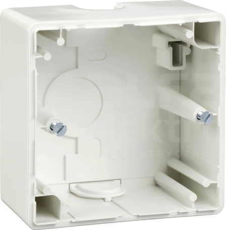 MERTEN M-SMART biały active Adapter natynkowy 1-krotny