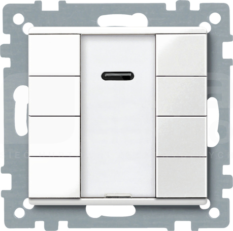 MERTEN KNX biały połysk Przycisk 4-krotny plus+IR