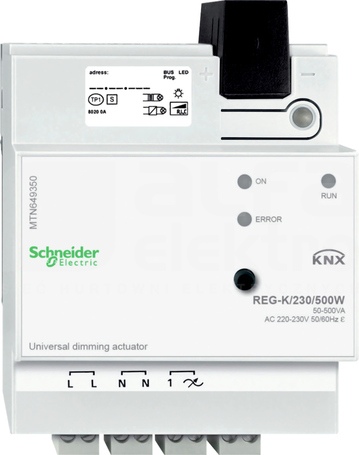 MERTEN KNX 230V/500W REG-K Aktor ściemniający