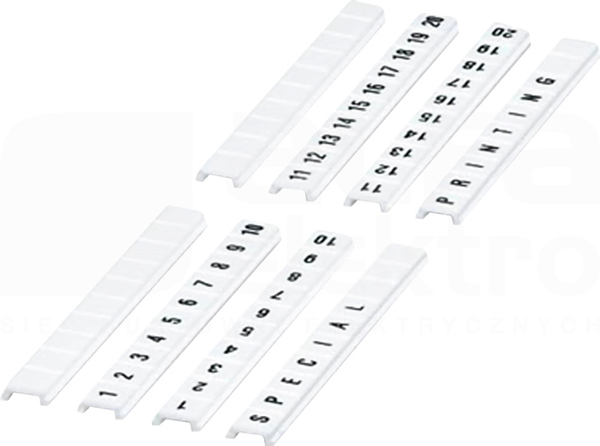 NSYTRABF520 5mm OZNACZNIK PŁASKI PRZYPINANY