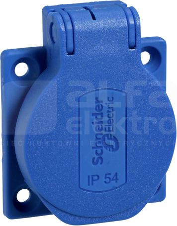 PKS51B 50x50 16A schuko IP54 GNIAZDO - ROZDZ.AKCESORIA