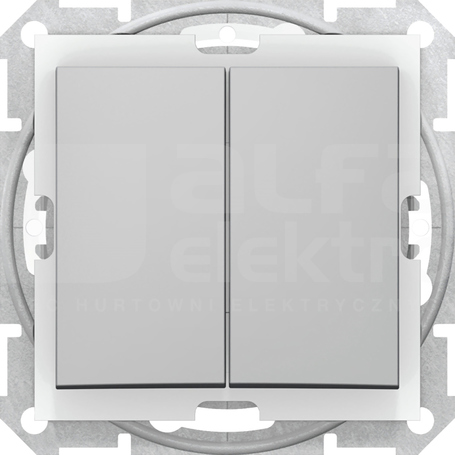 SEDNA IP44 aluminium Łącznik świecznikowy