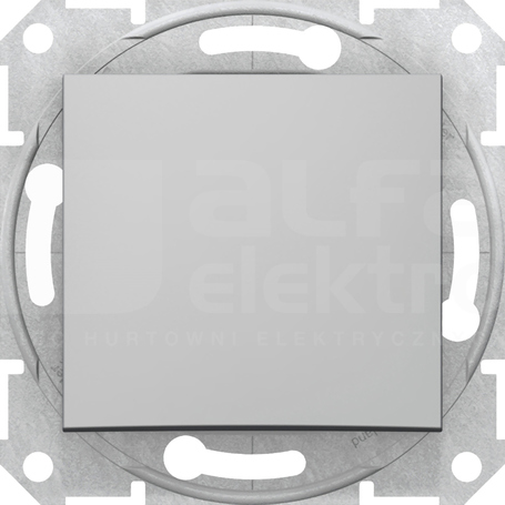 SEDNA aluminium Przycisk
