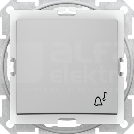 SEDNA IP44 aluminium Przycisk dzwonek