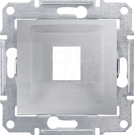 SEDNA 1xRJ45 do Systimax aluminium Płytka centralna