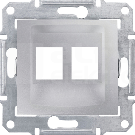 SEDNA 2xRJ45 AMP/MOLEX aluminium Płytka gn.komputerowego