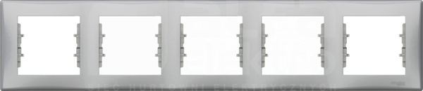 SEDNA aluminium Ramka 5-krotna pozioma