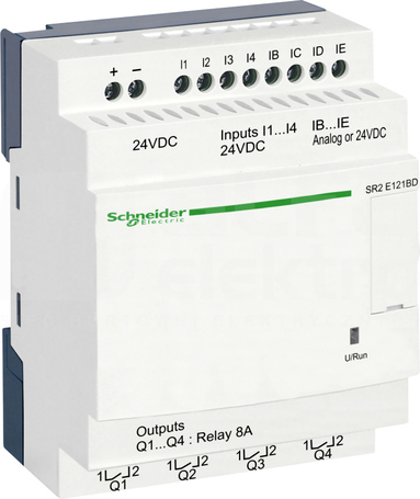 SR2E121BD 24VDC ZELIO LOGIC 8IN 4 OUT