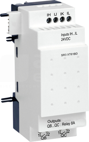 SR3XT61BD 24VDC ZELIO LOGIC ROZSZERZENIE 4WE DI/2WY_P
