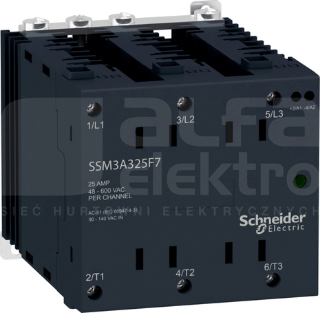 Harmony SSR SSM3A325F7 3 FAZ 25A Przekaźnik półprzewodnikowy SSR