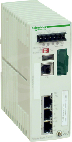 ConneXium Managed Switch 3TX/1FX-SM Switch