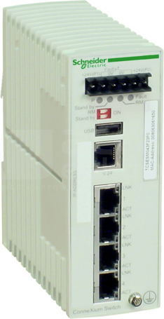 TCSESM043F23F0 ConneXium Managed Switch 4TX