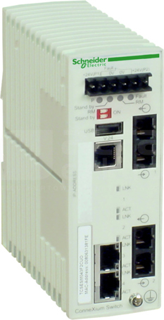 TCSESM043F2CU0 CONNEXIUM SWITCH 2TX/2FX-MM