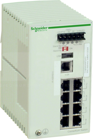 TCSESM083F23F0 CONNEXIUM MANAGED SWITCH 8TX