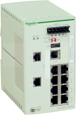 TCSESM103F2LG0 CONNEXIUM SWITCH 8TX/2SFP-GBIT
