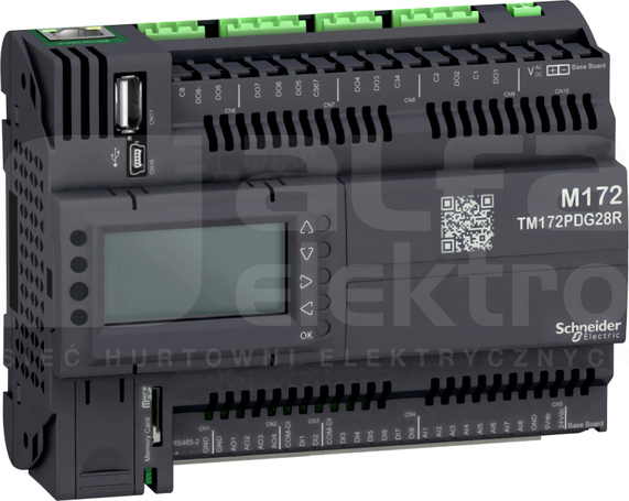TM172PDG28R 28WE/WY STEROWNIK LOGICZNY PLC Z WYŚWIETLACZEM