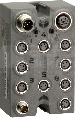 TM7NCOM08B 8DIO/M8 IP67 BLOK CANOPEN