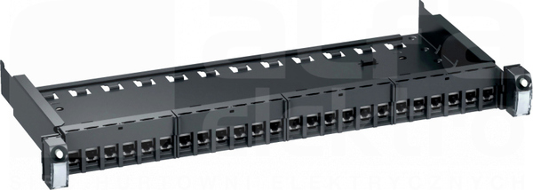 19 1U 24PT RJ45 STP kat.6A Panel miedziany wyposażony