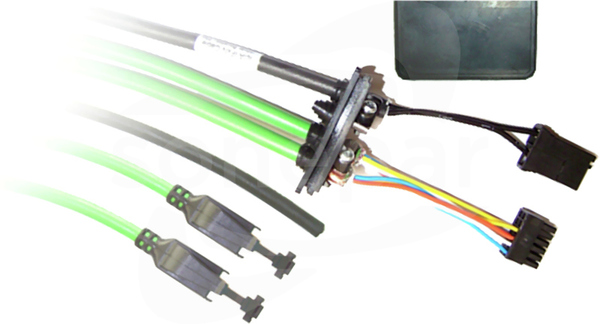 PRZEWÓD ZASILAJĄCY I ETHERNET 3M Przewód