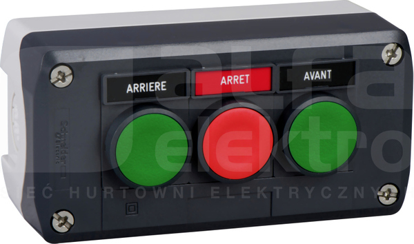 XALD311H29H7 start/stop i w górę żółta 2NO i 1NC Kaseta sterownicza