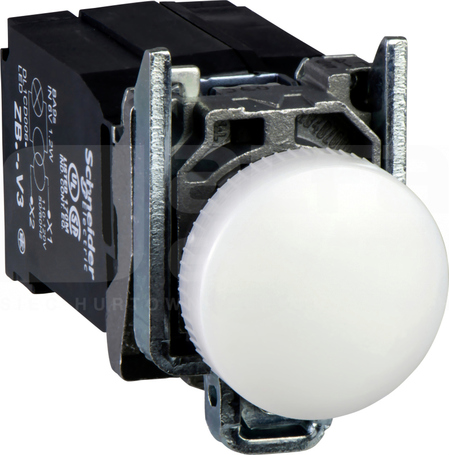 XB4BVM6 440-460V biały Wskaźnik świetlny wbudow.LED