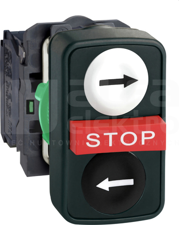 XB5AA711237*2 STRZALKI+STOP PRZYCISK POTRÓJNY