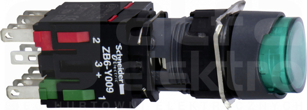 XB6AE3B5B PRZYCISK PODŚW.NO+NZ
