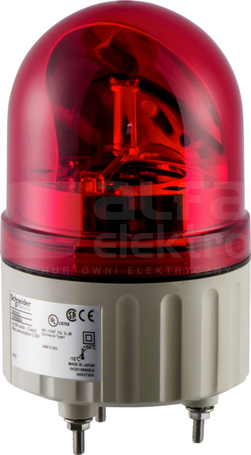 XVR08B04 24VAC/DC czerwona LAMPA WIRUJĄCA