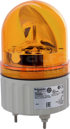 XVR08B05 24VAC/DC pomarańcz LAMPA WIRUJĄCA