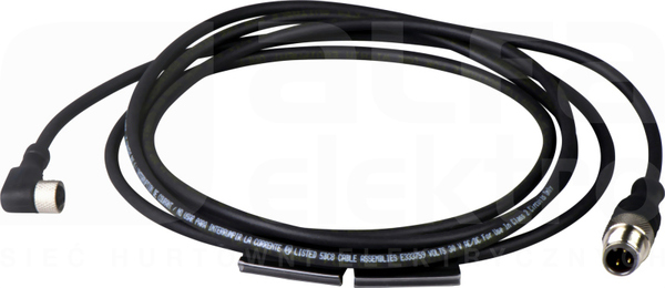XZCR1510040H1 IP67 Przedł.M12<->08