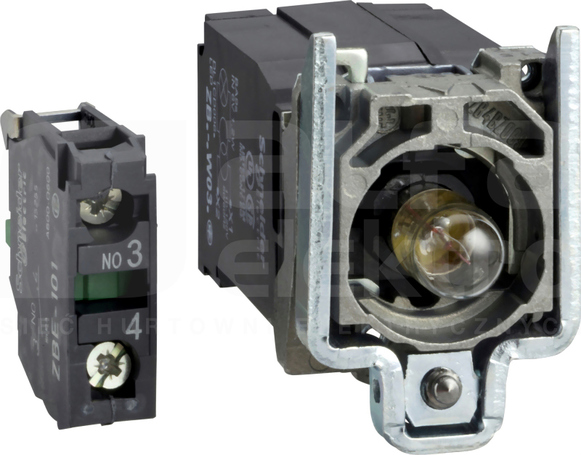 ZB4BW041*1,2VA N/O Z ZAROW.B KORPUS PODSW.PRZYC.TRANSFOR.