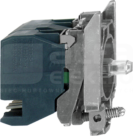 ZB4BW0G434*110V 2NO CZERW LE KORPUS PODSW.PRZYC.WBUDOW.LE