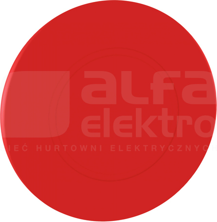 ZB4BX84 czerwony Napęd przyc.dłon.z zatrzaski
