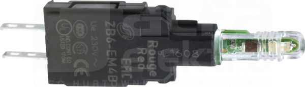 ZB6EM4B CZERWONY KORP.WSK.ŚW.LED 230V